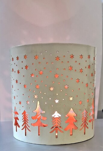 Candle Holder white