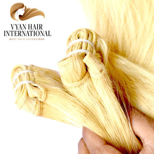 Wholesale 613 Cuticle Aligned Virgin Hair Blonde Virgin Human Hair Bundle 40 Inch Blonde Brazilian Human Hair Extension