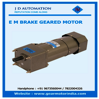 90watt Electromagnetic Brake Geared Motor - Dimension (l*w*h): 90x90x350 Millimeter (mm)