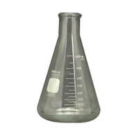 1000ml Laboratory Conical Flask - High Grade Glass, Resistant To Heat & Chemicals, Ideal For Chemical Laboratories & Industrial Use