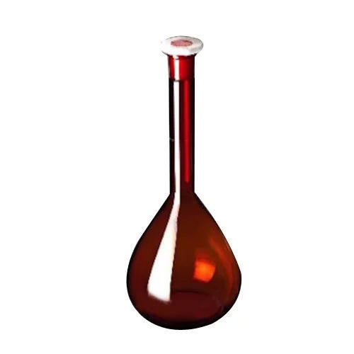 Amber Volumetric Flask Application: Chemical Laboratory