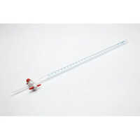 100ml Laboratory Burette - High-quality Glass, 100ml Size, Transparent Color | Ideal For Titration And Precise Liquid Measurement