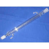 50ml Laboratory Condenser - High-grade Glass, Various Sizes Available, Transparent Color | Ideal For Distillation And Refluxing Processes