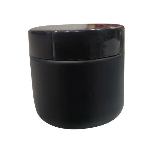 300 ml Matt Black Glass Jar