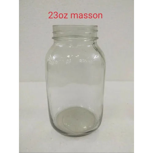 Clear Glass Jar