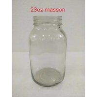 Clear Glass Jar