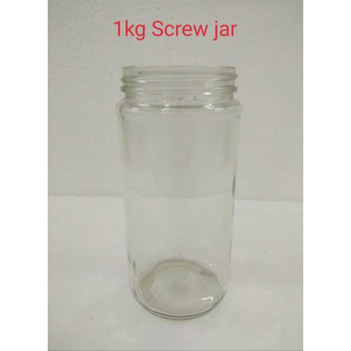 Clear Glass Jar