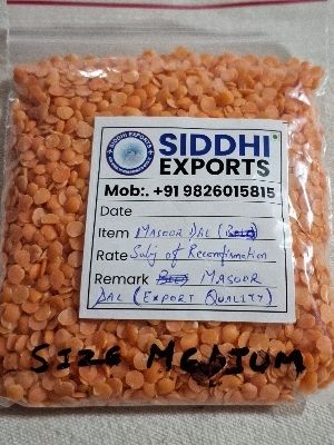 Organic Red Split Lentils