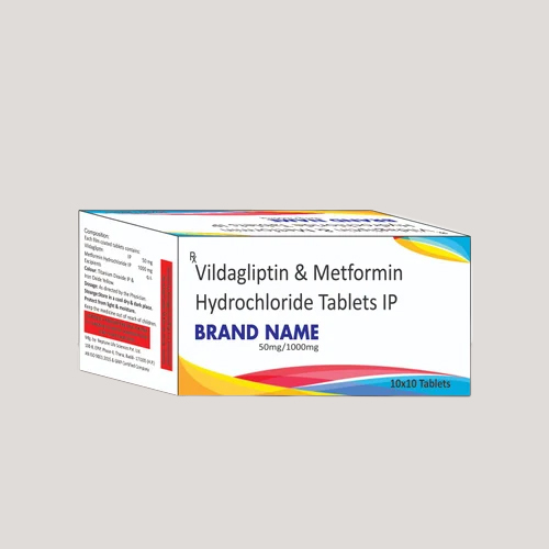 Vildagliptin And Metformin Hydrochloride Tablets IP