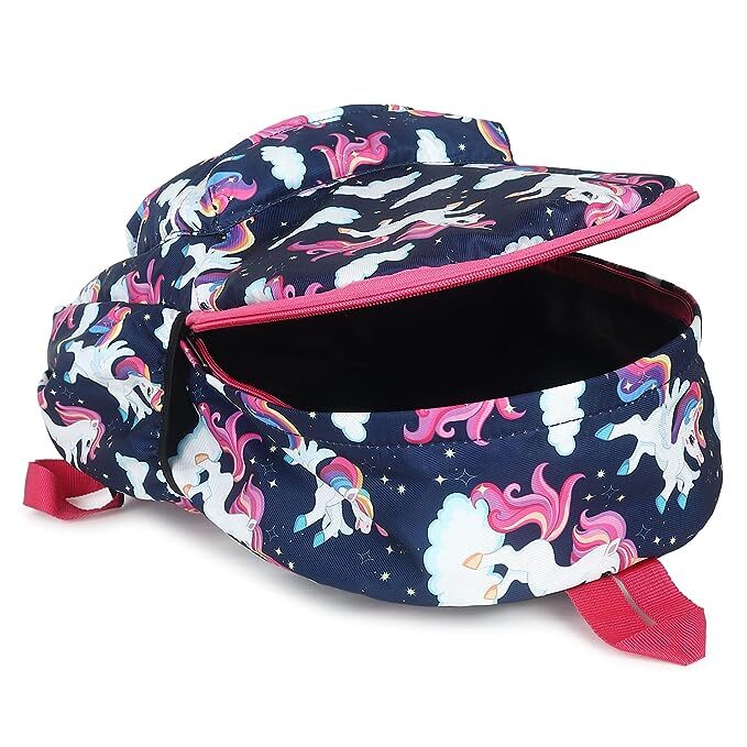 College going bag with lunch bag and pouch