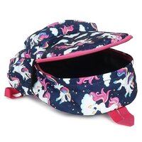 College going bag with lunch bag and pouch