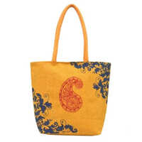 Jute Tote Shopping Promotional Bag - Color: Different Available