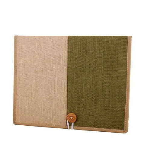 High Quality 10.6 X 14 Inch Jute Paper Folder