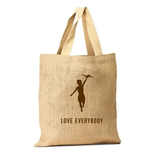 Jute Tote Shopping Promotional Bag