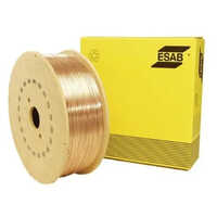 Esab Mig Welding Wire - Mild Steel & Stainless Steel, Copper Color, Various Sizes Available | High Tensile Strength, Superior Weldability, Easy Slag Removal