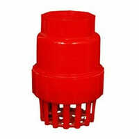 Red Cast Iron Pipe Vent Cowl - Cast Iron, 3/4 Inch Diameter, Red Color, Round Shape, Painted Surface, Different Thicknesses Available, 1-year Warranty
