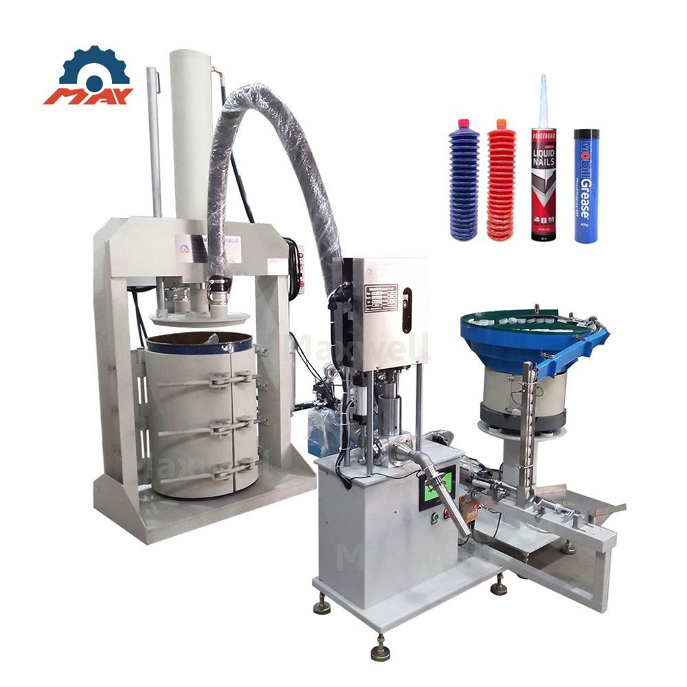 Lubricate Grease Filling And Capping Machine
