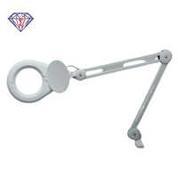 Assortment Lamp With Led Magnifier - Color: Silver