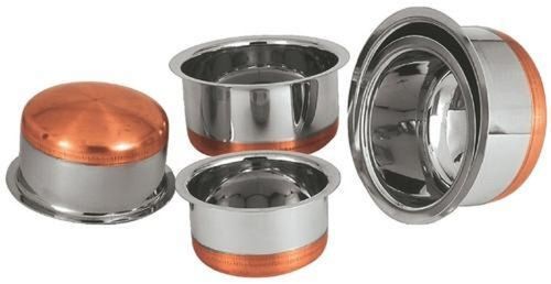Stainless Steel Copper Bottom Top
