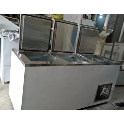 3 Doors Ss Deep Freezer Capacity: 500 Liter/day