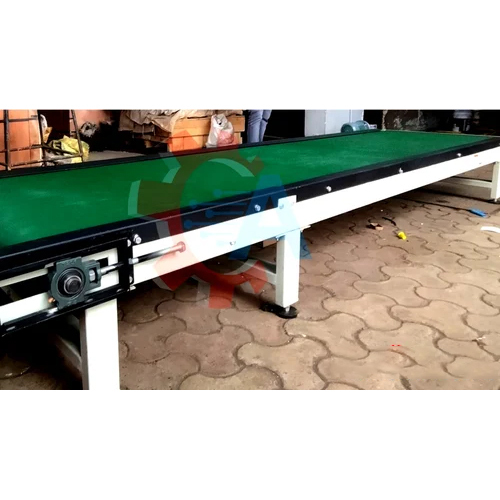 Rough Top Flat Belt Conveyor