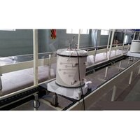 Horizontal Chain Conveyor - Color: White