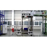 Vertical Chain Conveyor - Stainless Steel & Mild Steel, 10 Feet Length, White Color | Semi-automatic, 50 Kg Per Feet Handling Capacity, Warranty Included