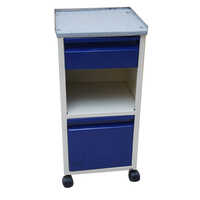 Portable Bed Side Locker - High-quality Steel, Available In Multiple Sizes | Elegant Indian Style Design, Secure Locking System, Lightweight And Portable