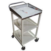 Durable Ss Top Ecg Trolley