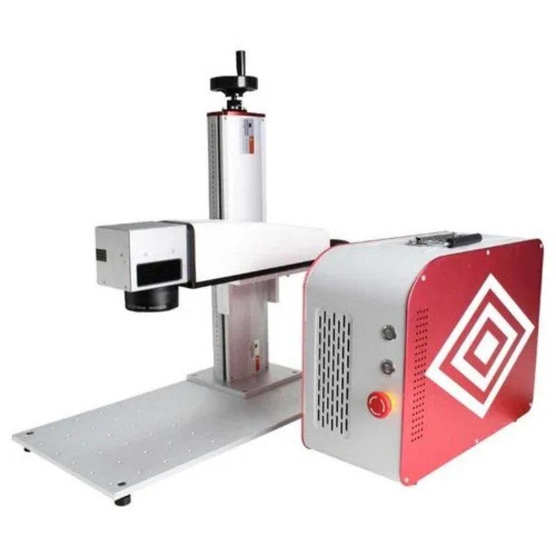 Digital Laser Hallmarking Machine - CO2 Laser Air Cooling System | Precision CNC Automation Marks Stainless Steel & Aluminum