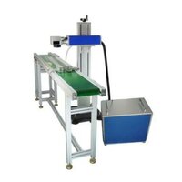 Conveyor Fiber Laser Marking Machine - Laser Type: Co2