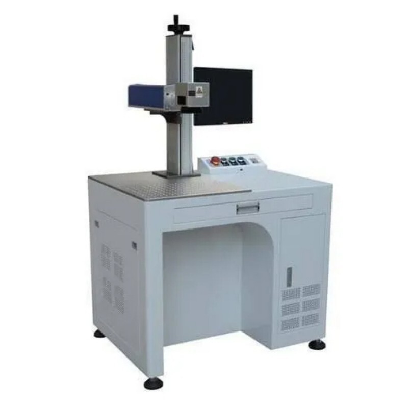 Desktop Fiber Laser Marking Machine - CO2 Laser Type, Air Cooling Technology , Ideal for Industrial Use