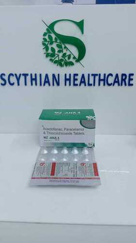 Aceclofenac Paracetamol Thiocolchicoside Generic Drugs