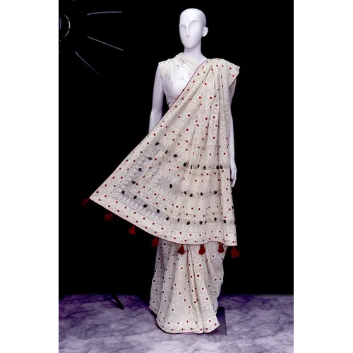 Traditionl Chikankari Indian Saree