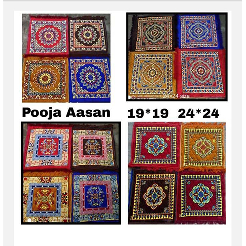 Velvet Pooja Rugs