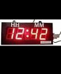 Digital Led Slave Clock - 177mm Height X 635mm Width X 58mm Depth | Gps Synchronized, Indoor Use, Visible Up To 40 Meters