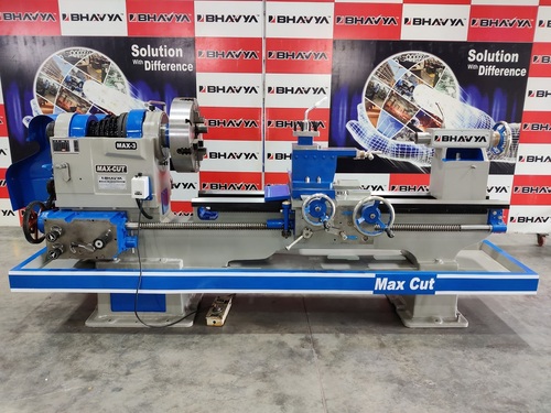 Green Extra Vbelt Drive Lathe Machine at Best Price in Ahmedabad