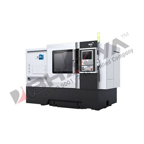 White And Black Cl Series Slant Bed Turning Centre Cnc Lathe Machine