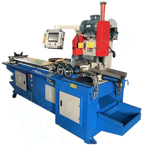 Blue Automatic Cnc Pipe And Bar Cutting Machine