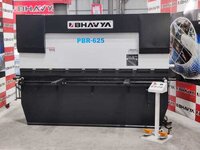 Hydraulic Press Brake Machine - Color: White And Blue
