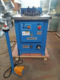 Hydraulic Angle Notcher Punching Machine - Color: Grey