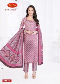 Baalar Soft Cotton Karachi - Dress Material