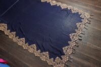 Pure Jari Work Georgette Saree