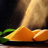Spray Dried Mango Powder - Grade A, Fine Powder With Deep Yellow Color | 100% Organic, Sweet And Tangy Flavor, Versatile For Recipes And Smoothies, 2-year Shelf Life