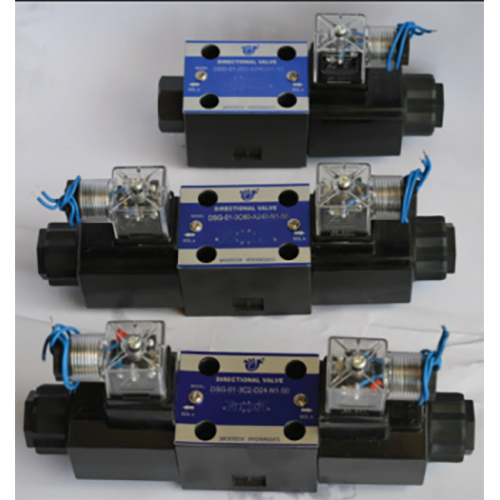 Black Solenoid Operated Direction Control Valves