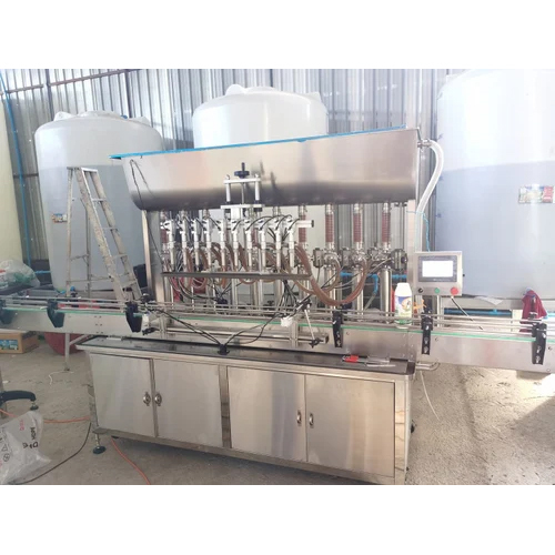 8 Nozzle Liquid Filling Machine