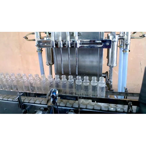 Automatic Herbal Oil Filling Machine Application: Beverage