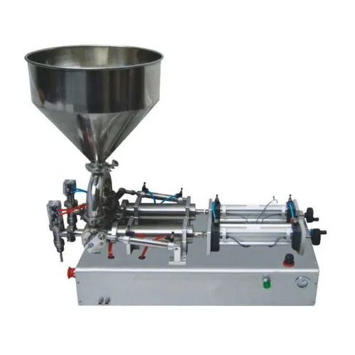 100 - 1000 Ml Semi-Automatic Double Nozzle Head Paste Filling Machine Application: Beverage