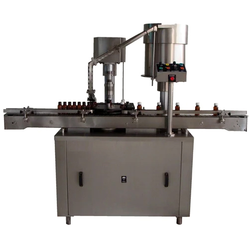 Automatic Pick And Place Single Head Bottle Screw Sealing Machine