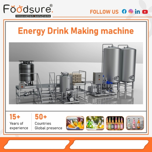 Energy Drink Making Machine at Best Price in Delhi Foodsure